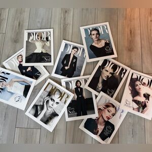 Dior Mag Elegant Fashion Print Collection Magazine 1-10